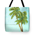 Beach Palm Blue I Tote Bag