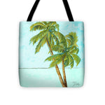 Beach Palm Blue I Tote Bag