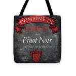 Still Life Wine Label Square Viii Tote Bag