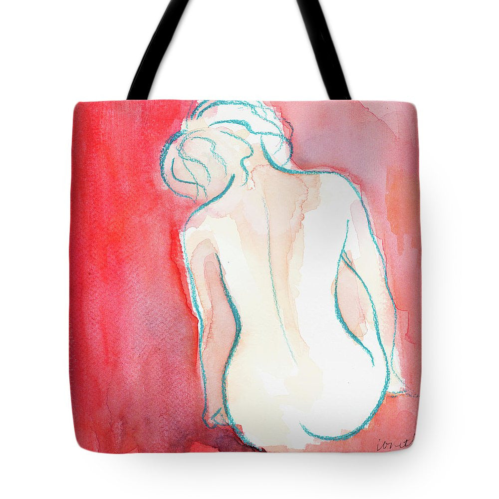 Female Watercolor Figure I Tote Bag