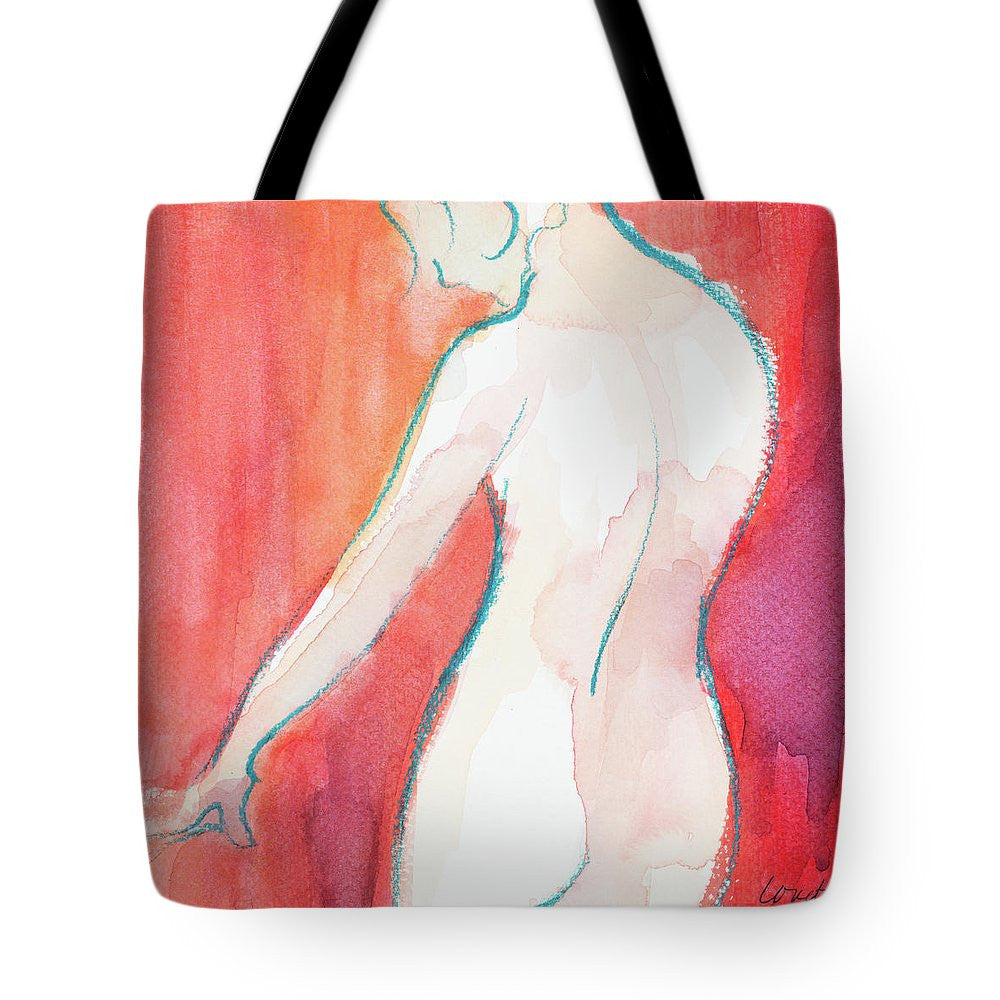 Female Watercolor Figure II Tote Bag