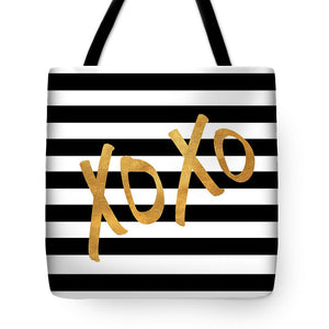 Valentines Stripes IIi Tote Bag