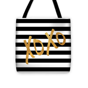 Valentines Stripes IIi Tote Bag