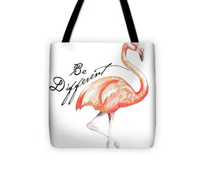 Be Different Flamingo I Tote Bag