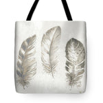 Three Modern Feathers I Tote Bag