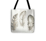Three Modern Feathers I Tote Bag