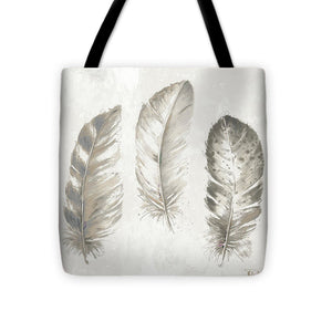 Three Modern Feathers I Tote Bag