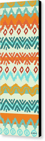 Navajo Missoni I Canvas Print by Nicholas Biscardi