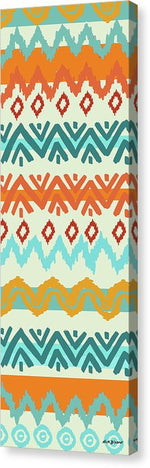 Navajo Missoni I Canvas Print by Nicholas Biscardi