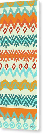 Navajo Missoni I Canvas Print by Nicholas Biscardi
